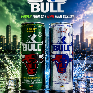 xbull blue/green energy drink 250ml