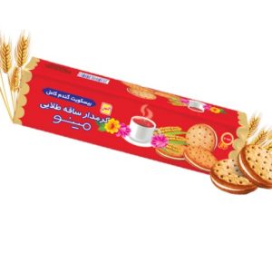 biscuit batonnet doré fourré à la crème
